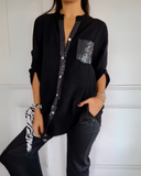 Camisa com Decote V Natália