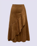 Saia de Camurça Mel